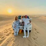 sunset photo point in dubai desert safari