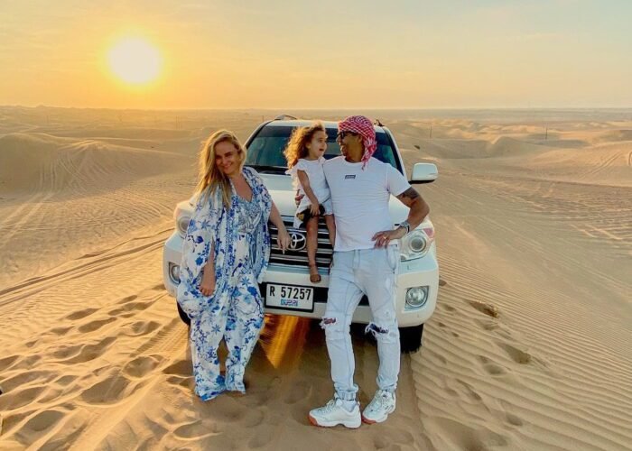 sunset photo point in dubai desert safari