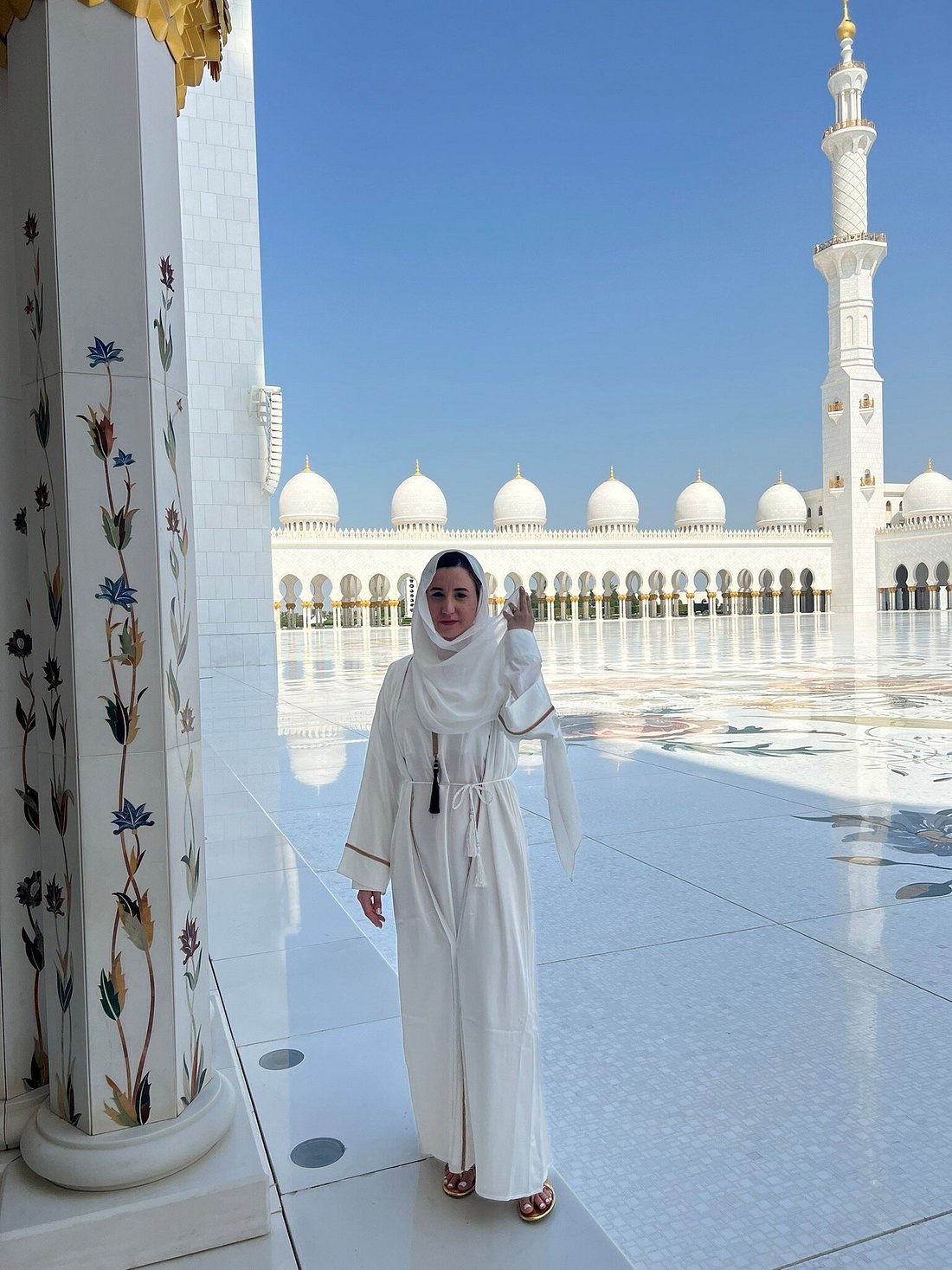 Abu Dhabi grand mosque